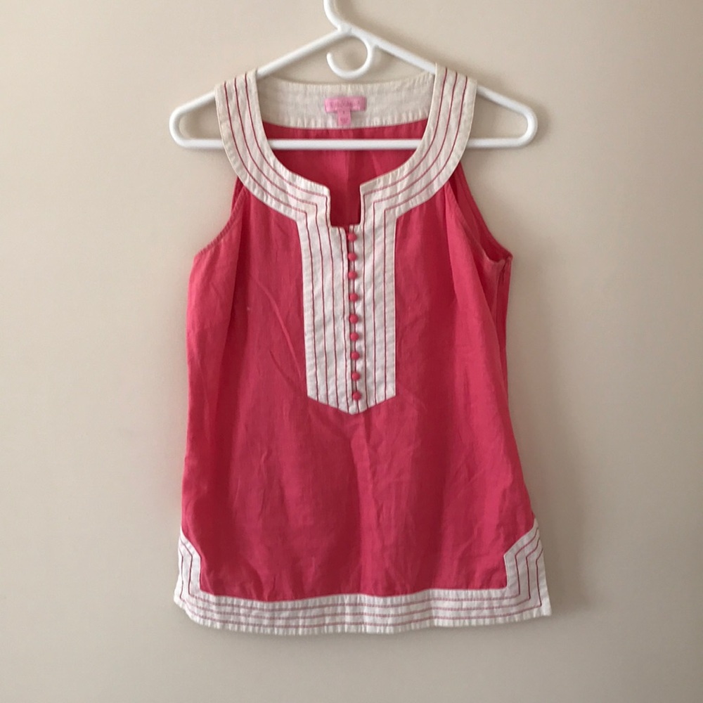 Lilly Pulitzer pink tank
